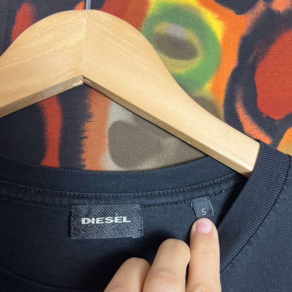 Y2K Diesel Big Logo Small Mens Tee - Picture 4 of 12